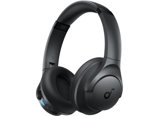 Anker Soundcore Q11i Wireless Over-Ear Bluetooth Headphones by Anker, Deep Bass, 60H Playtime, Hi-Res Audio, Detachable Ear Cushions, Multipoint Connection - Black